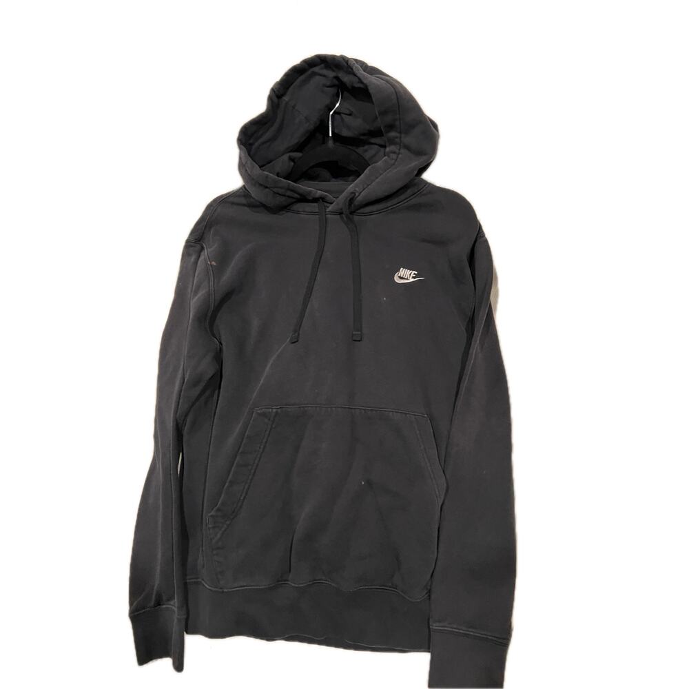 Nike Black Pullover Hoodie Mens Small